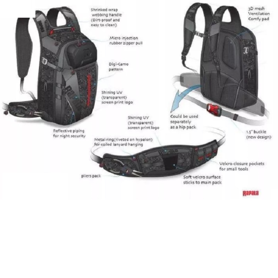 Rapala urban hip pack deals