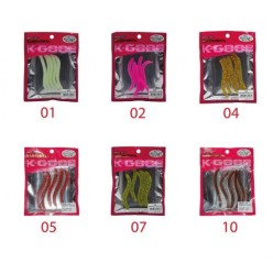 Mutant 3506 Forte Lrf Silikon Kurt Yem 7.5cm (5'Li Paket)