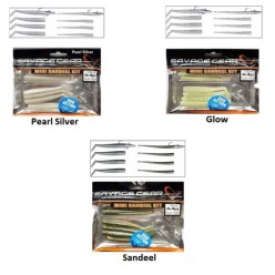 Savage Gear Mini Sandeel Kit 10cm 10 Parça (1+1/4+4) Silikon Yem