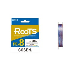 Gosen X8 Roots PE 8 Örgü İp Misina 300mt Multi Color