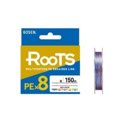 Gosen X8 Roots PE 8 Örgü Spin İp Misina 150mt Multi Color