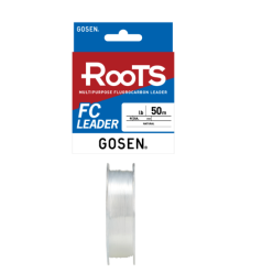 Gosen Roots 50mt 0,52mm %100 FC Leader Fluoro Carbon Misina