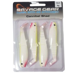 Savage Gear Cannibal 10cm 9gr 4 Adet Silikon Yem Clown Renk (İğnesiz)