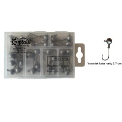 Captain 6435 Compact Eco Kutulu Jig Head Seti 7gr 30 Adet