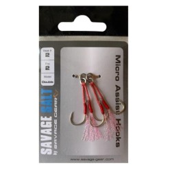 Savage Gear Micro Double Assist İğne No:2 (2'li Paket)