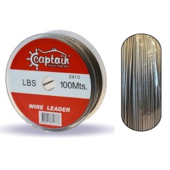Captain 2910 Çelik Tel 100mt 50lbs Steel Wire Leader