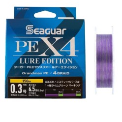 Seaguar Lure Edition PE 4 Örgü 0.3PE 150mt Multi Color LRF İp Misina
