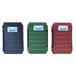 Sea Horse Çift Taraflı 14 Gözlü Maket Yem Kutusu 19.5x11x3.5cm (Max 9cm maketler için)