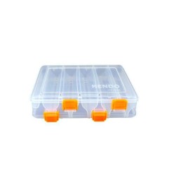 Kendo Çift Taraflı Maket Yem Kutusu 10 Gözlü 20x16.5x4.7cm (Max 13cm maketler için)