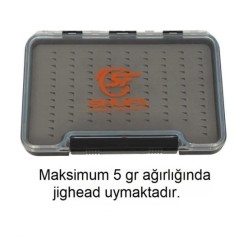 Shufa Eva Süngerli Slim Lrf Jighead Kutusu 14x9.7x1.5cm