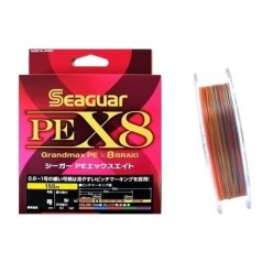 Seaguar PE X8 Grandmax 8 Örgü Spin İp Misina 150mt Multi Color