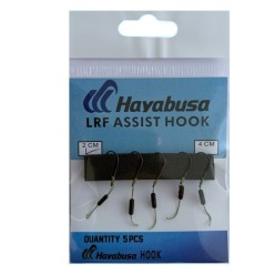 Hayabusa LRF Assist İğne 5'li Paket 2cm Siyah Nikel İğne (Yerli üretim)