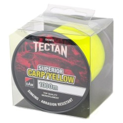 Dam Tectan Superior 1000mt 0.33mm Carp/Yellow Monofilament Misina