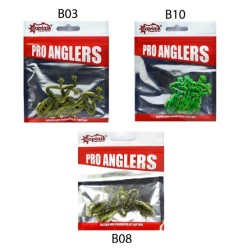 Captain 3599 Killer Frog 6cm 2.6gr 3'lü Silikon Kurbağa Lrf Suni Yem