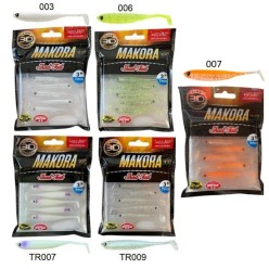 Lucky John Makora 3D Shad Tail 3'' (7.62 cm) 7'li Paket Silikon Yem