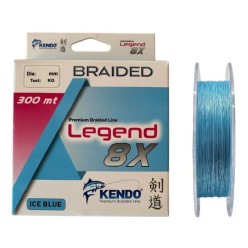 Kendo Legend X8 300m 0,25mm Ice Blue Örgü İp Misina
