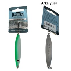 Hansen Fight 7.6cm 24gr White Green Kaşık (Açıklamayı okuyunuz)