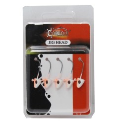 Captain 6421 Master Trigon 1.7gr 5'li Paket LRF Jig Head Renk:09