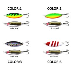 Captain 6065 Turna Kaşığı 17.5gr Hunter Tiger Döner Kaşık