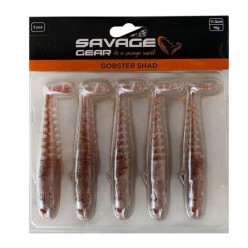 Savage Gear Gobster Shad 11.5cm 16gr Silikon Smelt (5'li Paket) İğnesiz